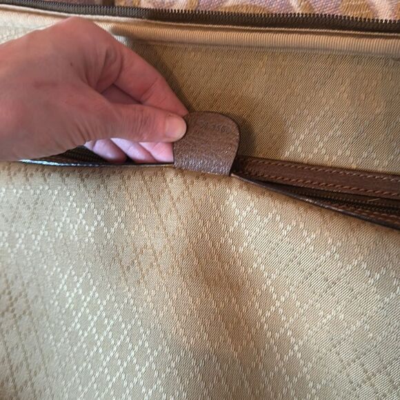 Vintage GUCCI GG Monogram Shoulder Travel Bag AUTHENTIC - Picture 9 of 9